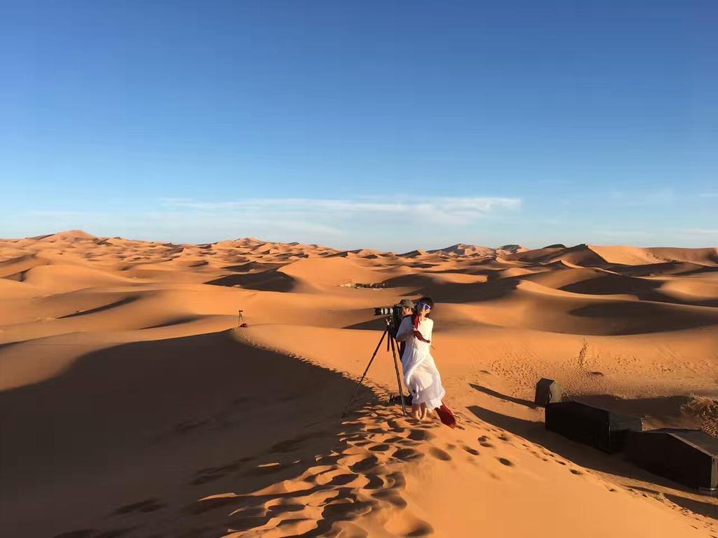 Galaxy Desert Camp Мерцуга Екстериор снимка